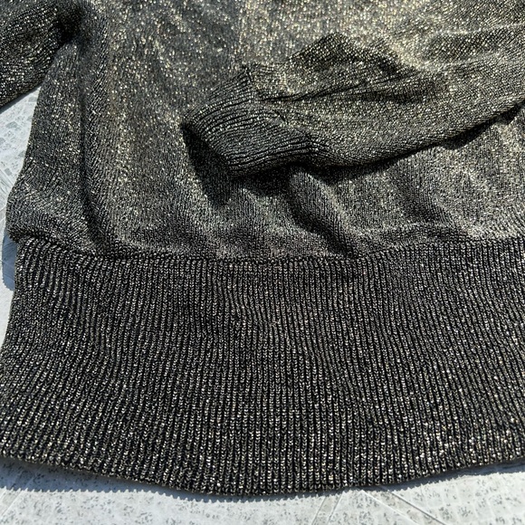 Cachet by Barry Protos, top Gold Glitter metallic fabric. Sz 5/6. - Picture 3 of 6